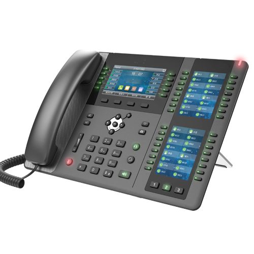 RS2020 High-end Enterprise IP Phone Support 20 SIP lines, 3-way conference,Dual Gigabit ports, integrated PoE